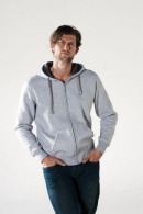 Kariban hooded zip sweatshirt