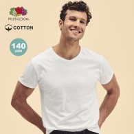 Adult White T-Shirt - Iconic V-Neck