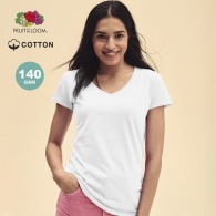 Women's T-Shirt White - Iconic V-Neck
