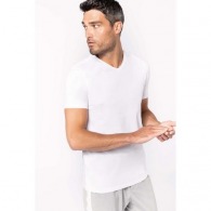 Men's short sleeve v-neck t-shirt - kariban