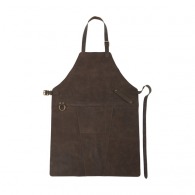 Reconstituted leather apron (synderme)