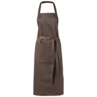 Long apron with pocket picture