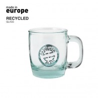 Recycled glass mug