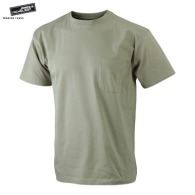 Men's T-shirt with chest pocket 180 g / m²