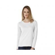 Women's basic and modern long sleeve t-shirt - White - B&C