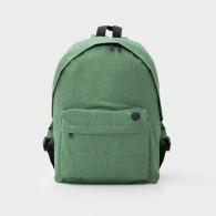 TEROS - Basic backpack in mottled fabric.