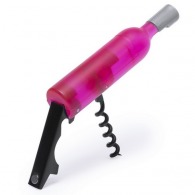 Wine bottle corkscrew
