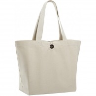 Tote bag with wooden button davos