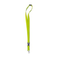 Lanyard with detachable buckle and safety clip - stock quick delivery