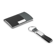 Business card and key ring case