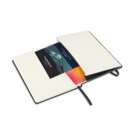 Ivory paper notepad with hard cover picture