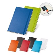 Ivory paper notepad with hard cover
