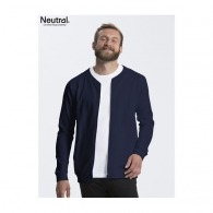 UNISEX JACKET WITH ZIP - Organic cotton fleece jacket