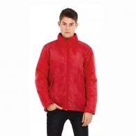 Men's microfleece-lined windbreaker jacket