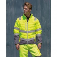 Soft touch safety jacket - Result