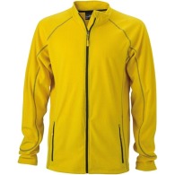 Men's fleece jacket - Weight: 185 gr/m².
