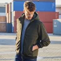 Men's workwear fleece jacket - James & Nicholson