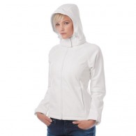 B&C Women's Softshell Hooded Jacket