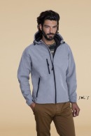 Sol's men's softshell hooded jacket - Replay