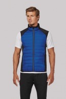 Unisex two-piece sleeveless sports jacket