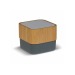  Square bamboo speaker 3W, Wooden or bamboo enclosure promotional