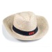 Chapeau paille blanche PLANTEUR, chapeau de paille promotional