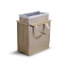 Sac isotherme jute et coton 32x34x18cm, sac isotherme  promotional