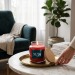Bougie en jarre 430g 65H, Saint-Valentin promotional