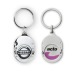 Metal token key ring, Token key ring promotional