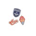 Pin's base iron stamp - Enamel pose - 0-19 mm, pin promotional