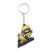 3D soft PVC key ring with flat bottom, 40 x 20 mm wholesaler