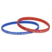 Thin silicone bracelet, silicone bracelet promotional