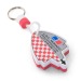 Key ring eva foam 60x4 mm, foam keychain promotional