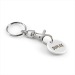Product thumbnail Classic token key ring with plastic token 4