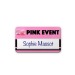 Badge label, Badge holder promotional