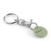 Classic token keyring with organic plastic token wholesaler