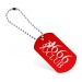 Aluminium gi plate with embossed logo - P.U.H.T quadri, GI Dog Tag promotional