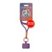 Lanyard with elastic squeezer and four-colour transfer logo - made in europe wholesaler