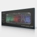 Wired gaming keyboard, numeric keypad promotional