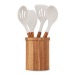 Set of 4 kitchen utensils with pot wholesaler