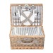 Panier pique-nique 4 personnes, panier en osier promotional