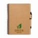Product thumbnail 100-page recycled notebook with biodegradable hard cover pen 5