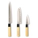 Set 3 couteaux style japonais wholesaler