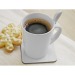 Four-colour flared mug with spoon, mug with full color photo printing promotional
