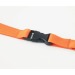 Lanyard with detachable buckle and safety clip - stock quick delivery, lanyard and choker cord promotional