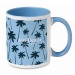 Coloured mug, mug with full color photo printing promotional