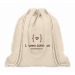 Product thumbnail Shopping bag with drawstring / cotton backpack 2