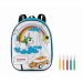 Product thumbnail Colouring backpack in 600D. 5