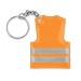Porte-clés gilet de sécurité, porte-clés réfléchissant promotional