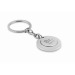 Key ring with magnetic token., Token key ring promotional
